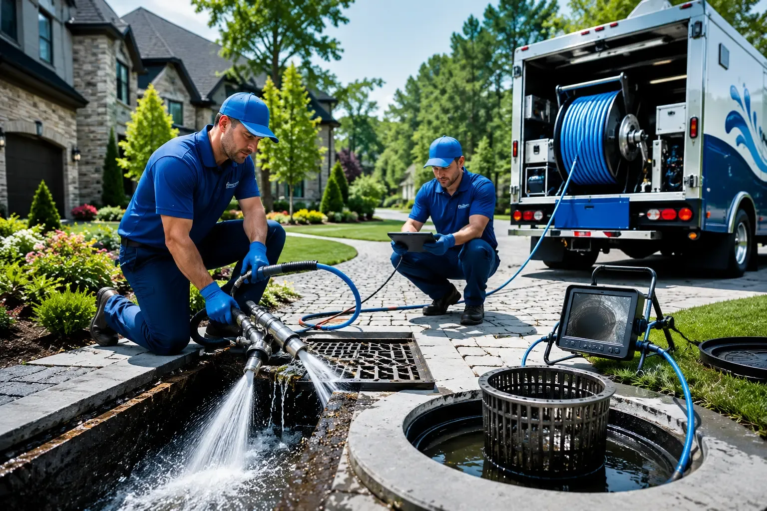 Local outdoor drain cleaning professionals in Portis, KS